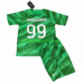 Tenue Paris Saint-Germain Donnarumma 99 Gardien Enfant Domicile 2023-2024 Maillot de Foot